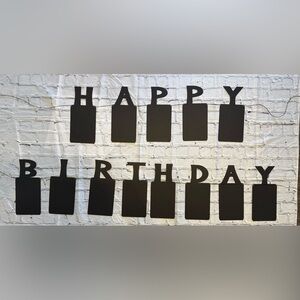 Happy Birthday Photo Banner / Birthday Decorations